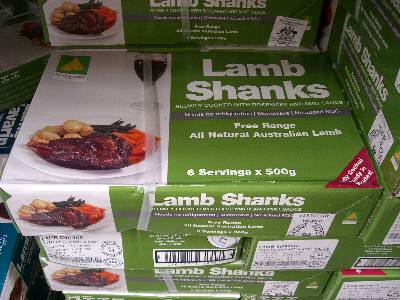 Lamb Shanks 3kg