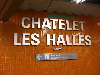 シャトレー・レ・アレス CHATELET LES HALLES 駅