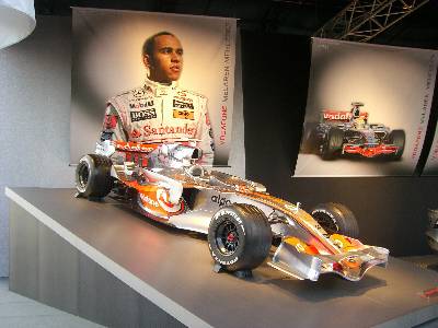マクラーレンの F1 カー