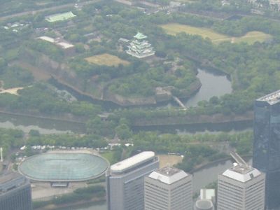 大阪城と OBP